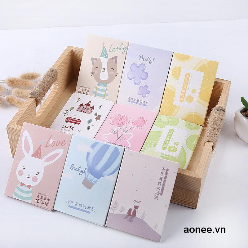 Hộp 50 Tờ Giấy Thấm Dầu Cho Da Mặt
