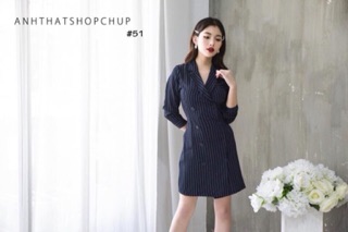 Đầm vest công sở trang trọng