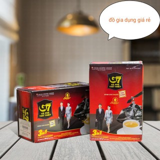 ( Có Tem Xác Thực ) Cà Phê Hoà Tan G7 3in1 Hộp 18 Gói Trung Nguyên