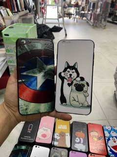 Ốp Iphone6Plus,7Plus/8Plus dẻo viềng in hình kute