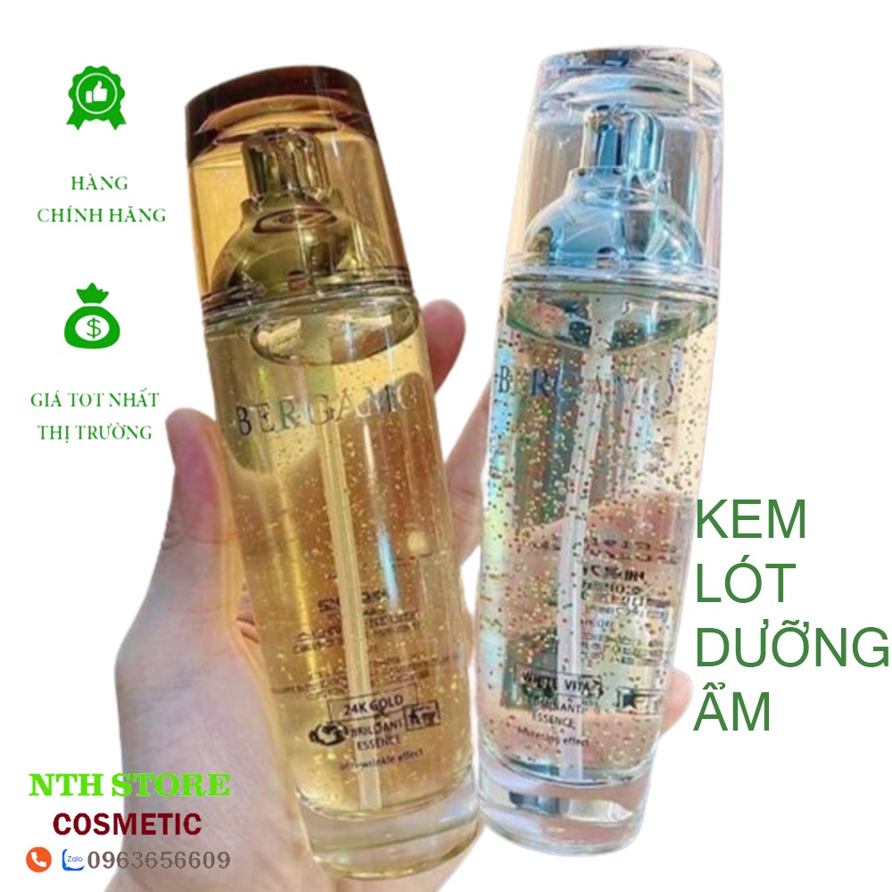 Tinh Chất Dưỡng Trắng Da Ngăn Ngừa Lão Hóa BERGAMO Essence , Lót  Dưỡng Begamo 110ml