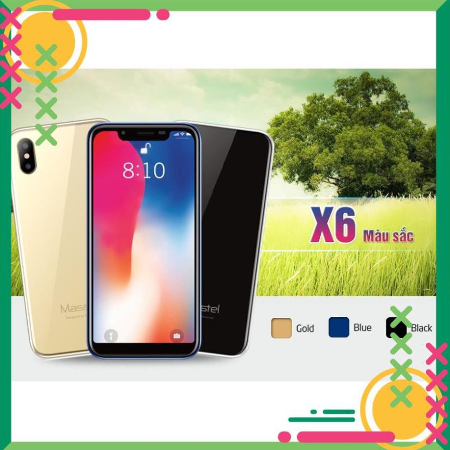 Điện Thoại Masstel X6 (Siêu Phẩm Cảm Ứng Giá Rẻ) - Bảo Hành Chính Hãng 12 Tháng | BigBuy360 - bigbuy360.vn