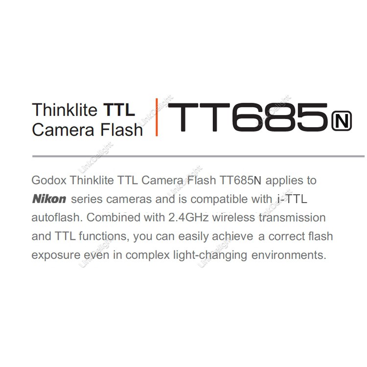 FLASH GODOX TT685N FOR NIKON tặng tản sáng ommi bounce