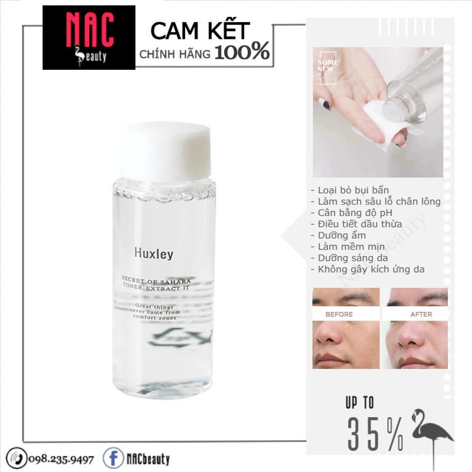 Nước Hoa Hồng Huxley Toner; Extract It 15ml - Huxley Mini