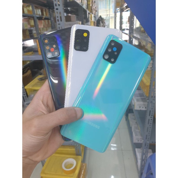 Nắp lưng Samsung A51  nhiều màu zin new
