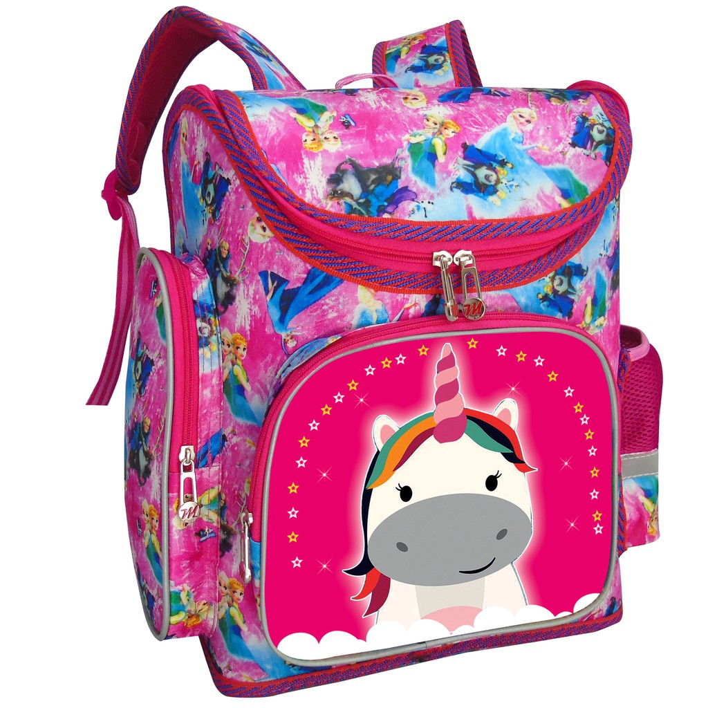 Balo chống gù lưng siêu đáng yêu cho bé gái