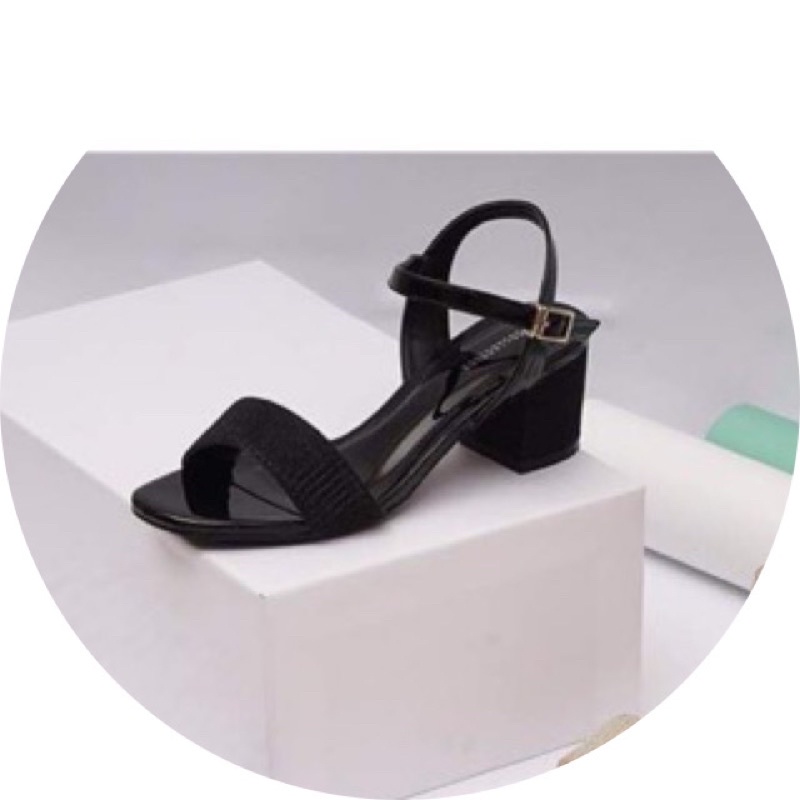 Giày sandal cao gót kim tuyến 5p KT5