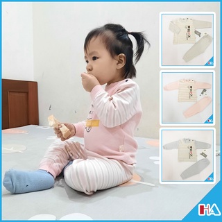 !!XẢ HÀNG GIÁ SỐC!! Bộ quần áo nỉ cài vai cho bé hàng Quảng Châu dầy dặn, siêu đẹp 6 màu cho bé từ 7-13kg