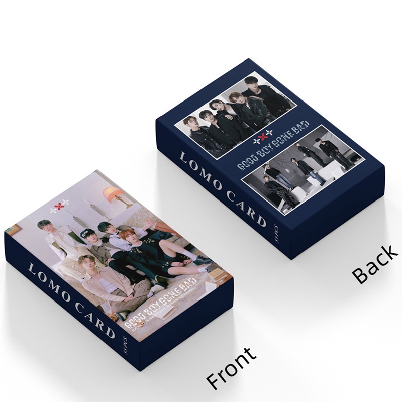Set 55 Tấm Thẻ Ảnh Lomo Card Good Boy Gone Bad Nhóm Nhạc Kpop TXT