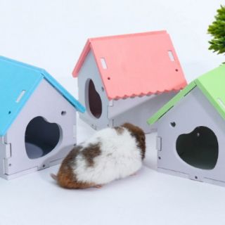 Nhà ngủ lắp ráp cửa tim cho Hamster