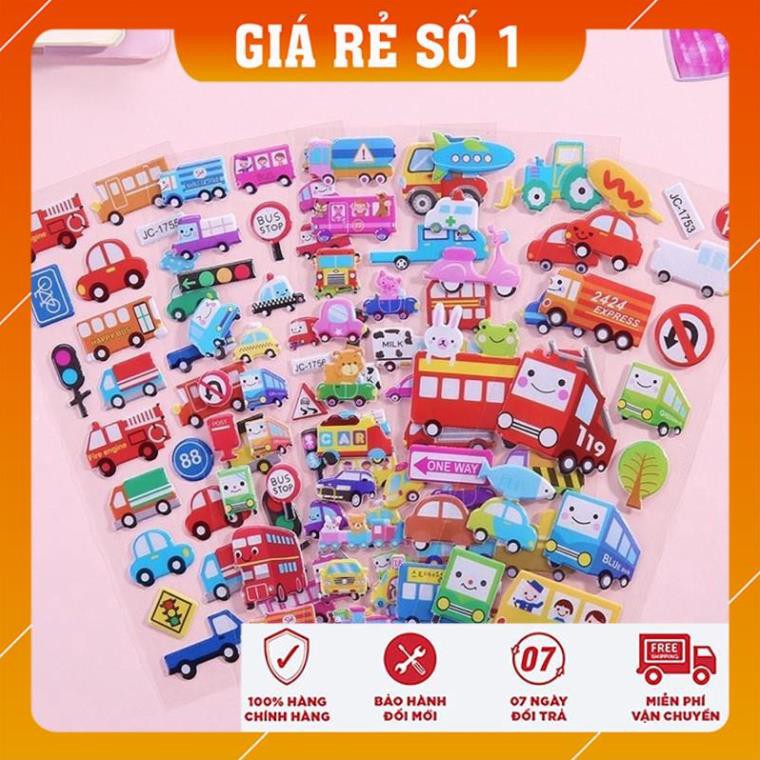 STICKER dán nhiều bề mặt, hình cực đẹp và dễ thương cho bé