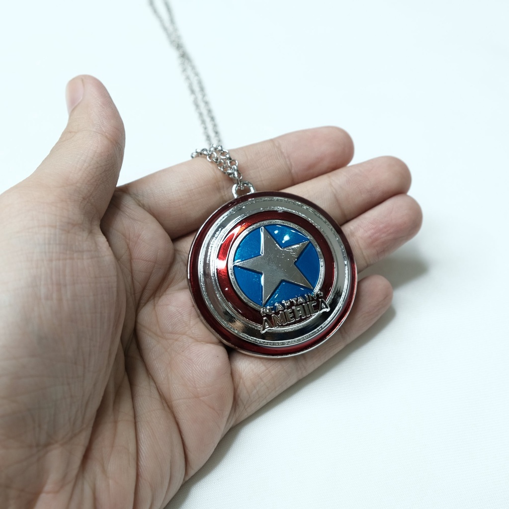 Dây chuyền nam Captain America, vòng cổ nam nữ Đội trưởng Mỹ - Bảo Bảo Store