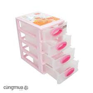 Tủ nhựa mini 4 tầng