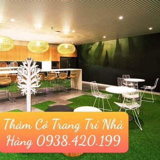 Thảm cỏ nhân tạo giá rẻ, thảm cỏ trang trí, cỏ 1cm loại Cao Cấp ( Giao Hỏa Tốc)