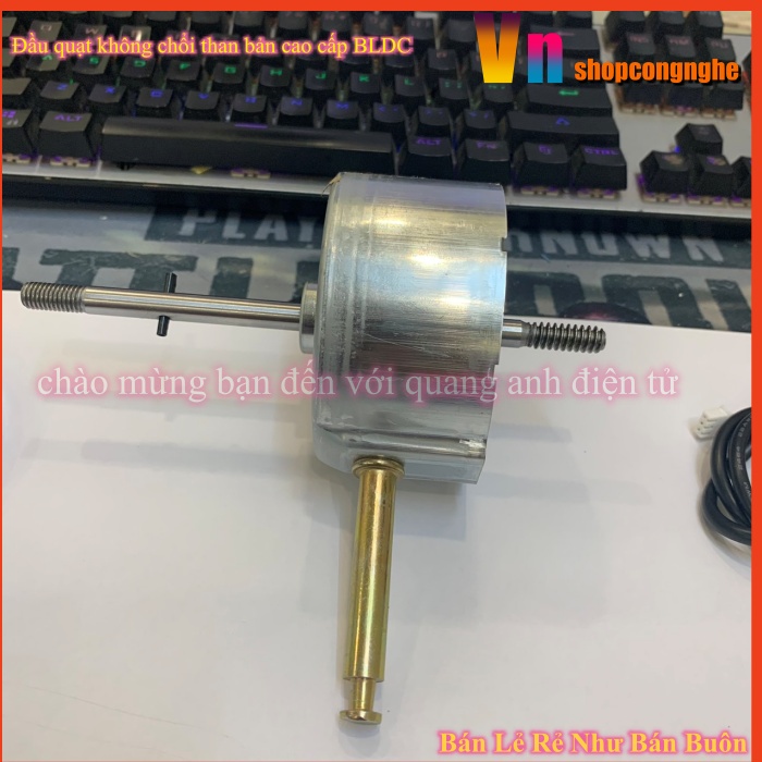 Đầu quạt không chổi than 12v-18v có diot SS34 chống ngược Bản Cao Cấp  BLDC