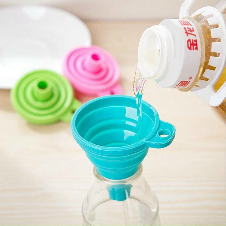 Phễu rót dầu, chất lỏng, gấp gọn dễ dàng khi không sử dụng