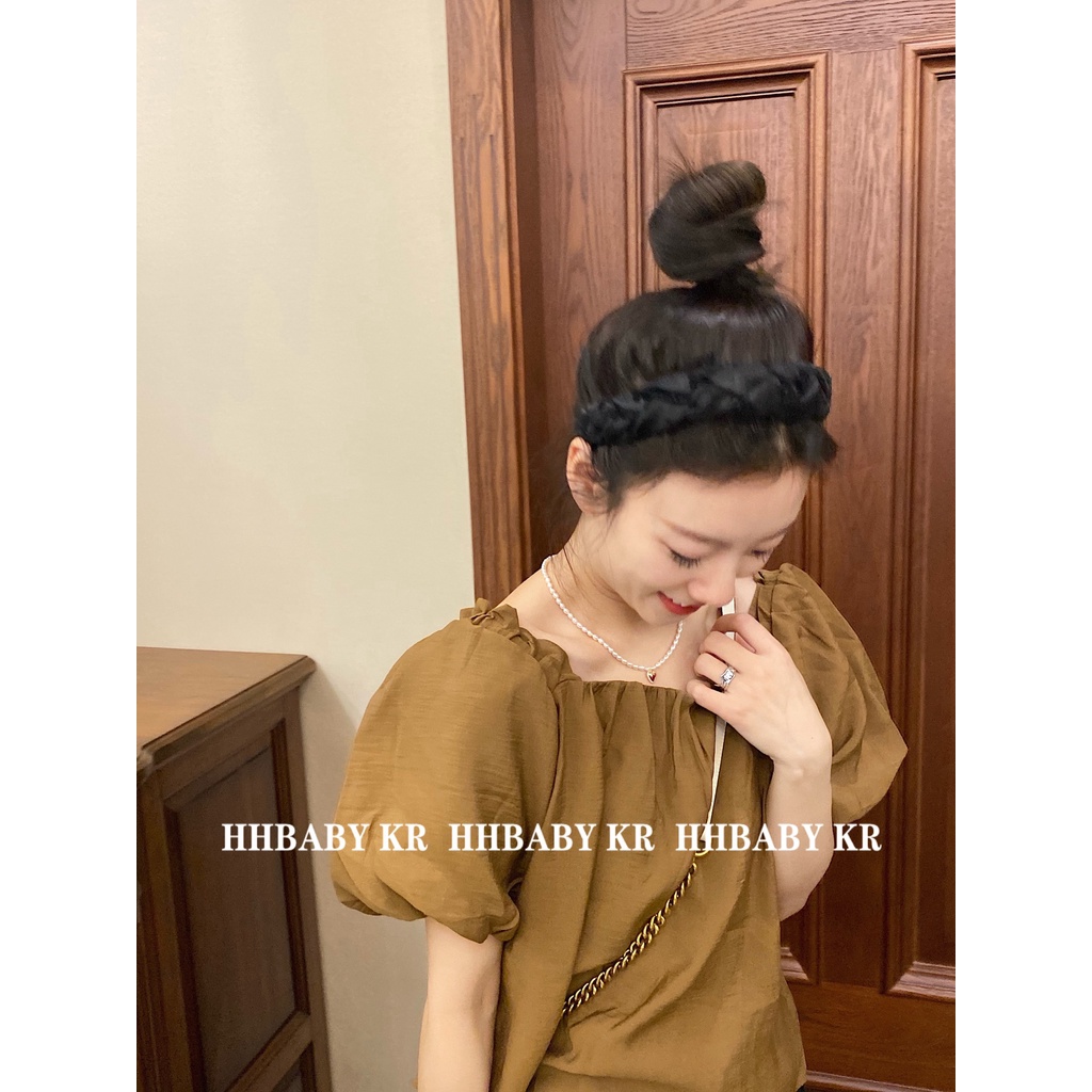 Băng Đô Vải organza Đính Hoa Xinh Xắn Mới Cho Nữ