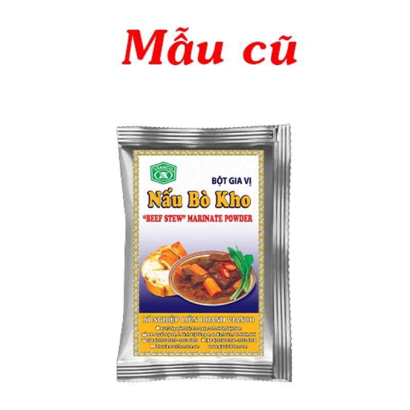 Sốt bò kho dầu Vianco gói