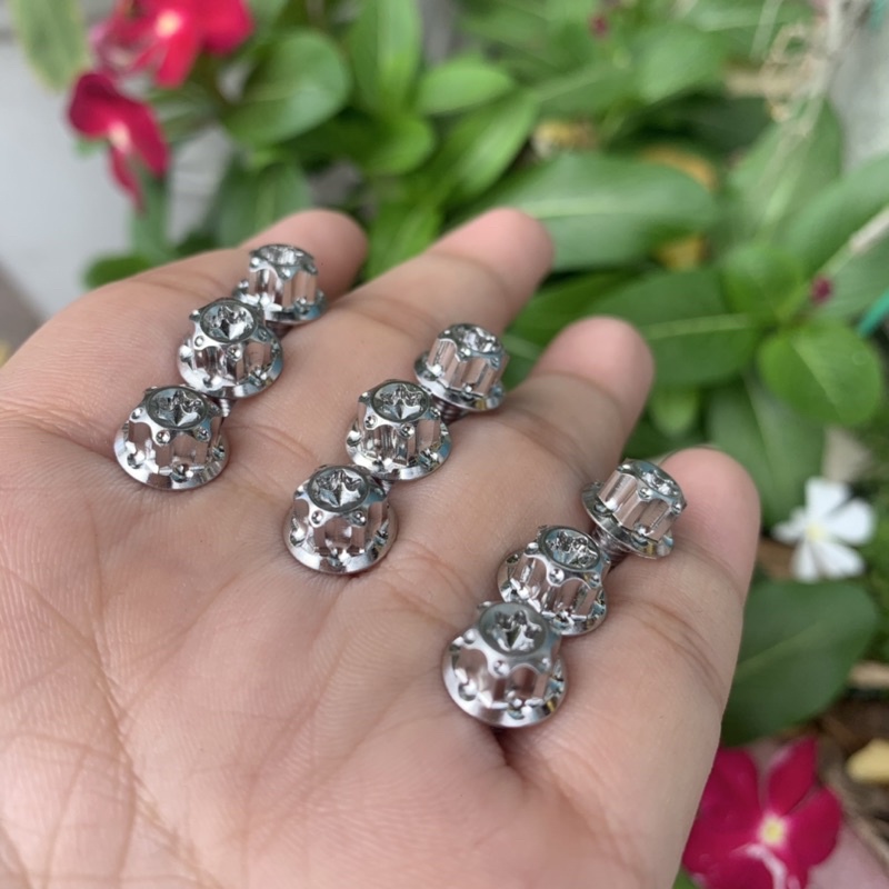 Ốc nắp dầu salaya inox 304 cho tất cả xe máy