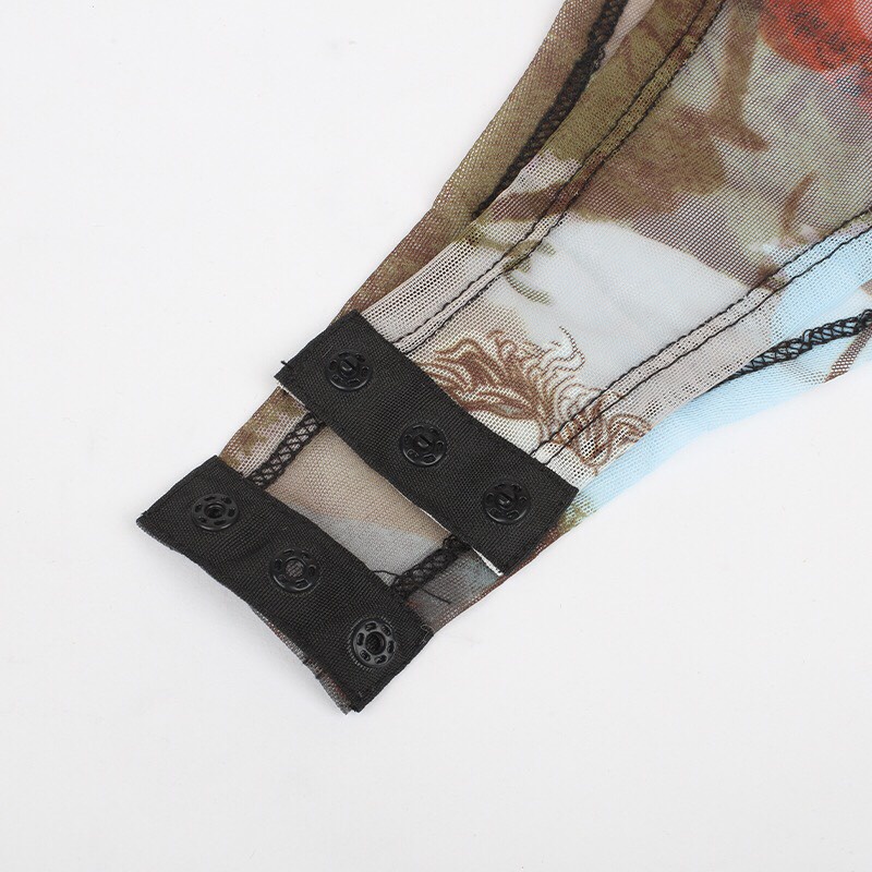 Áo Bodysuit Mùa Thu In Họa Tiết Voan Lưới Cá Tính Phối Layer Inwear - 𝑩𝒆𝒂𝒕𝒓𝒊𝒙 𝑩𝒐𝒅𝒚𝒔𝒖𝒊𝒕 | BigBuy360 - bigbuy360.vn