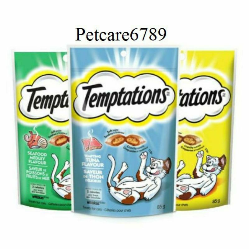 Bánh thưởng cho mèo temtatios 85g
