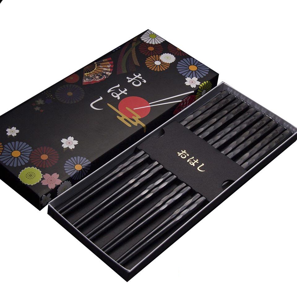 Set 5 Đôi Đũa Kháng Khuẩn Sanada Nội Địa Nhật Bản - KJ HOME