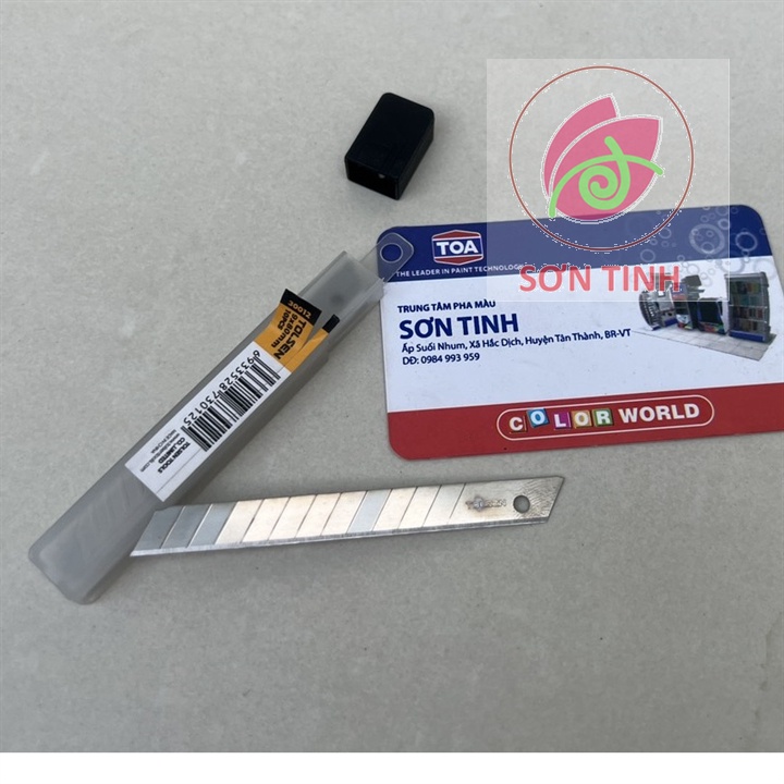 Lưỡi dao rọc giấy nhỏ 9mm Tolsen 30012