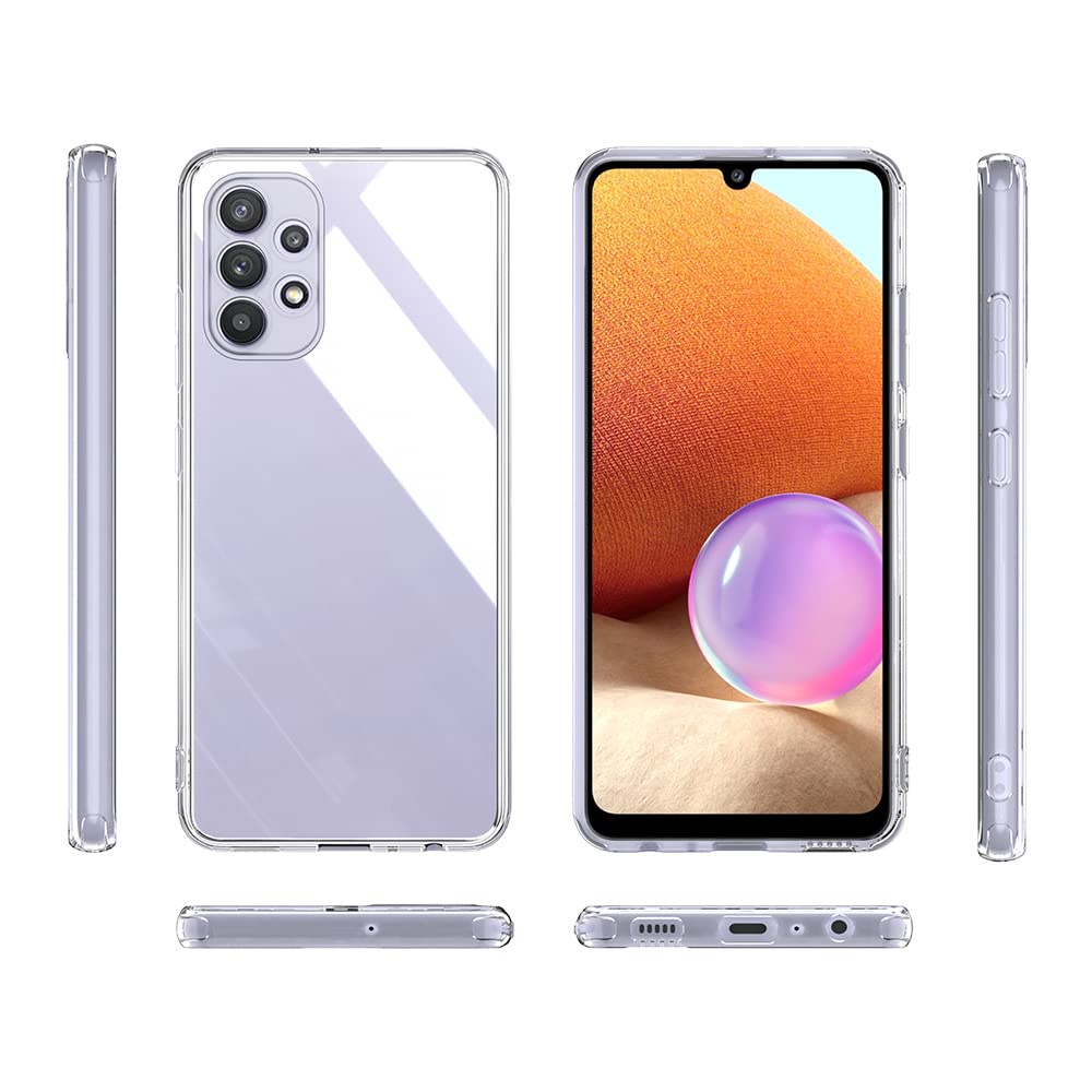 Ốp lưng dẻo trong suốt cho Samsung Galaxy A73 5G hiệu Ultra Thin mỏng 0.7mm, chống trầy xước