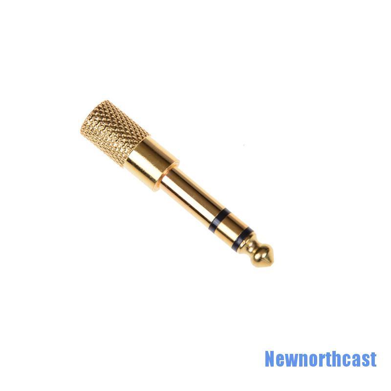 Đầu Cắm Chuyển Đổi Âm Thanh Newnornthecast 0128) 6.5mm 1 / 4 "Sang 3.5mm 1 / 8"