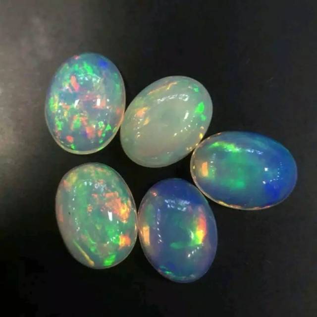 Đá Opal Tự Nhiên Hình Bông Hoa