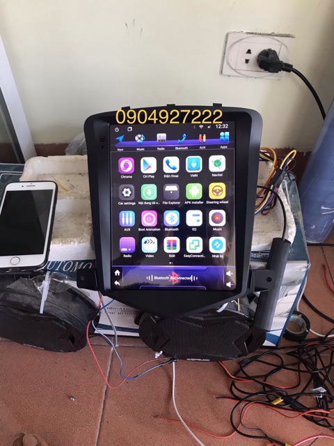 Màn hình android Testla theo xe Cruize