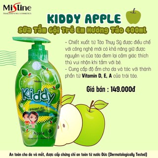 Sữa tắm gội trẻ em