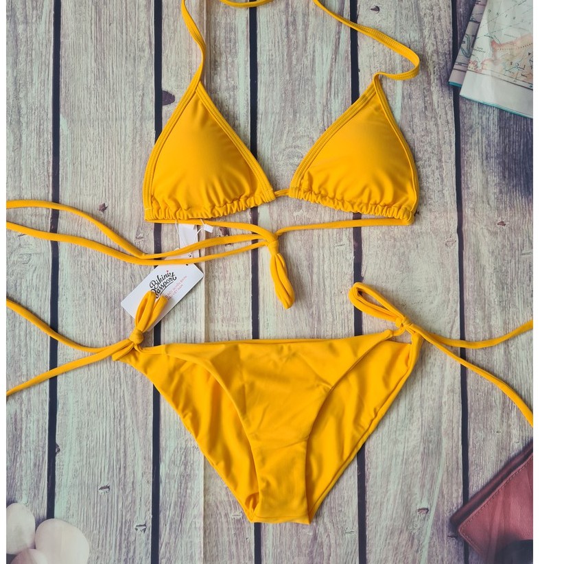 Bikini Tam Giác 2 Mảnh Màu Tím Khoai Môn - Bikinistore Bộ Sưu Tập Đồ Bơi Nữ