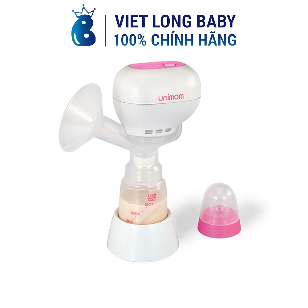 Máy Hút Sữa Điện Đơn Unimom K-POP Um871098 Có Kèm Pin Sạc, Đạt Tiêu Chuẩn CE, Không BPA