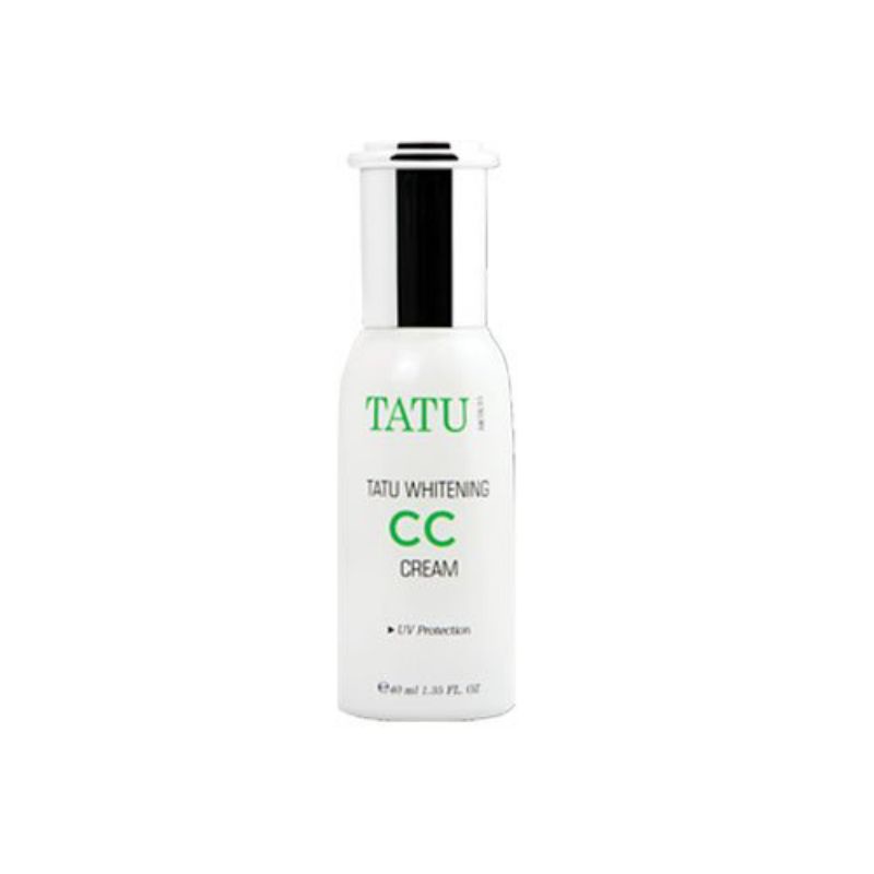 Kem chống nắng CC white Tatu, giúp chống nắng bảo vệ da, dưỡng trắng da, ngăn ngừa nám, tàn nhang, 40ml