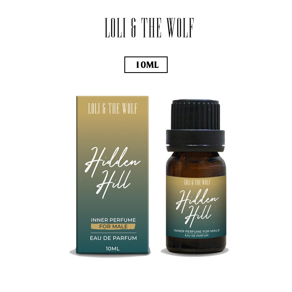 Nước hoa vùng kín nam Hidden Hill Eau De Parfum lưu hương lâu chai 10ml - LOLI &amp; THE WOLF