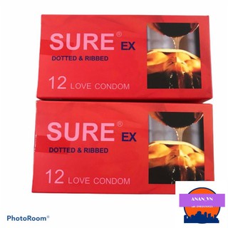 BAO CAO SU SURE @freeship@ bao cao su siêu mỏng, bề mặt nhám cho cảm xúc mãnh liệt