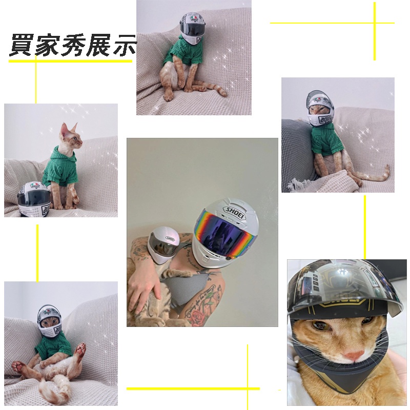 Hàng Có Sẵn Miễn Phí Vận Chuyển Mũ Bảo Hiểm Xe Máy An Toàn Cho Thú Cưng Chó Mèo