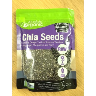 Hạt chia Úc Absolute organic chia seed 250g