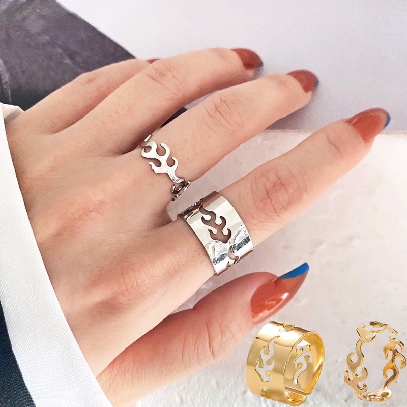 Set Nhẫn Cặp Đôi Nhiều Màu Sắc Bắt Mắt Sành Điệu