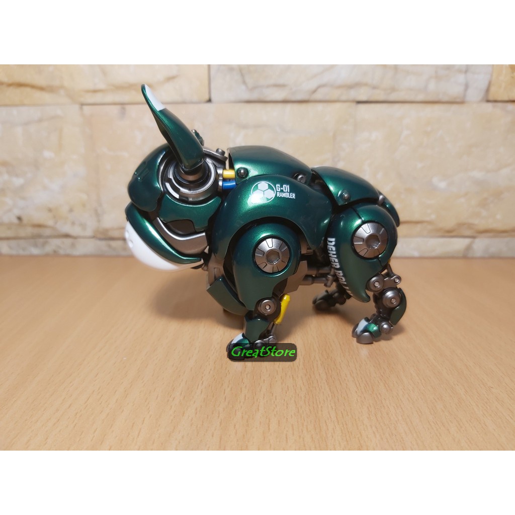 Mô hình Figure Robot Bulldog - Robot Bull Dog Chó Mechanical cử động được