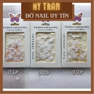 Charm hoa nhí  nail gắn móng