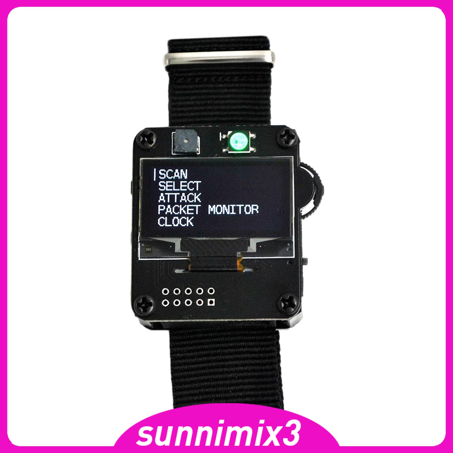 Dụng Cụ Kiểm Tra Wifi Esp8266 Với Pin 500mah Có Màn Hình Oled