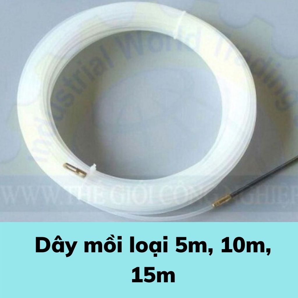 Dây mồi luồn kéo dây điện 5m 10m 15m 20m 25m 30m TẶNG 1 băng keo điện