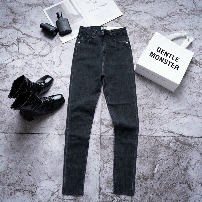 QUAN JEAN SKIN DEMIN lưng siêu cao hách dáng | BigBuy360 - bigbuy360.vn