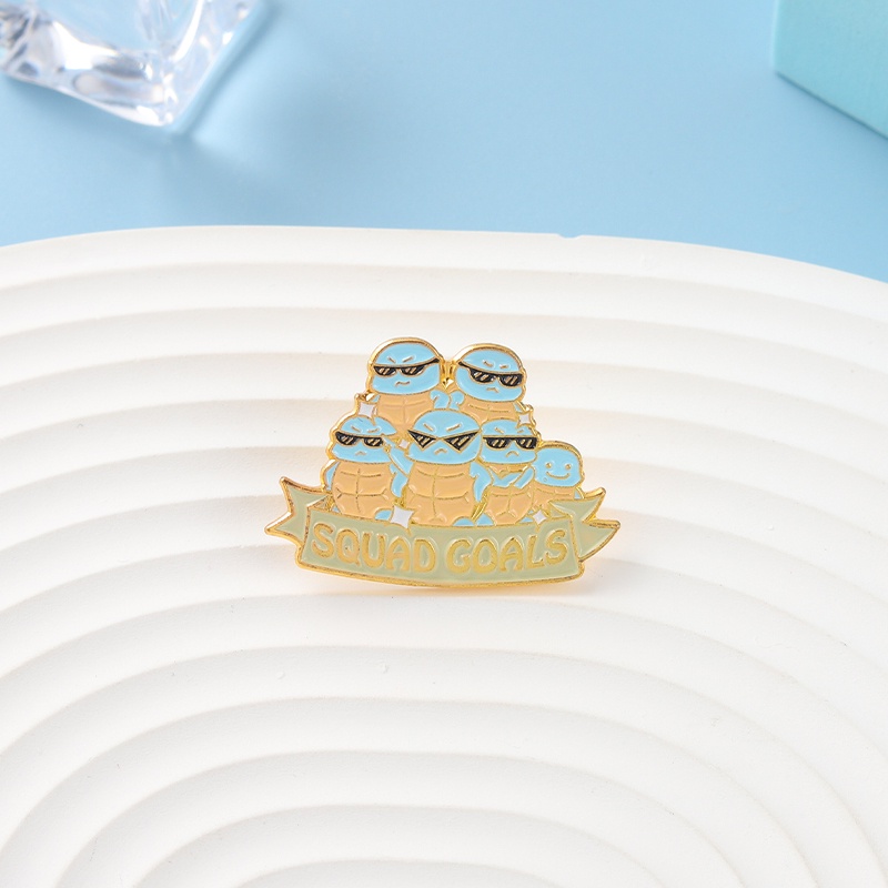 Ghim Cài Áo Hình Động Vật Hoạt Hình Đáng Yêu