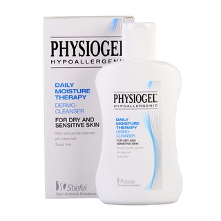 Sữa rửa mặt SRM dịu nhẹ dành cho da khô da nhạy cảm Physiogel Daily Moisture Therapy Dermo Cleanser