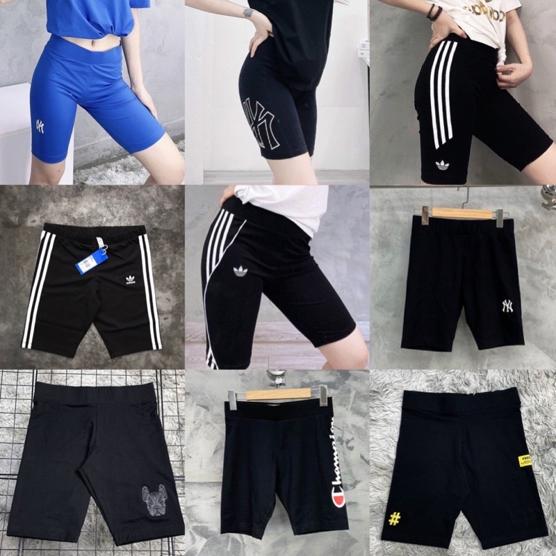 (ảnh thật)Quần Legging short đen full tag hàng loại 1:1