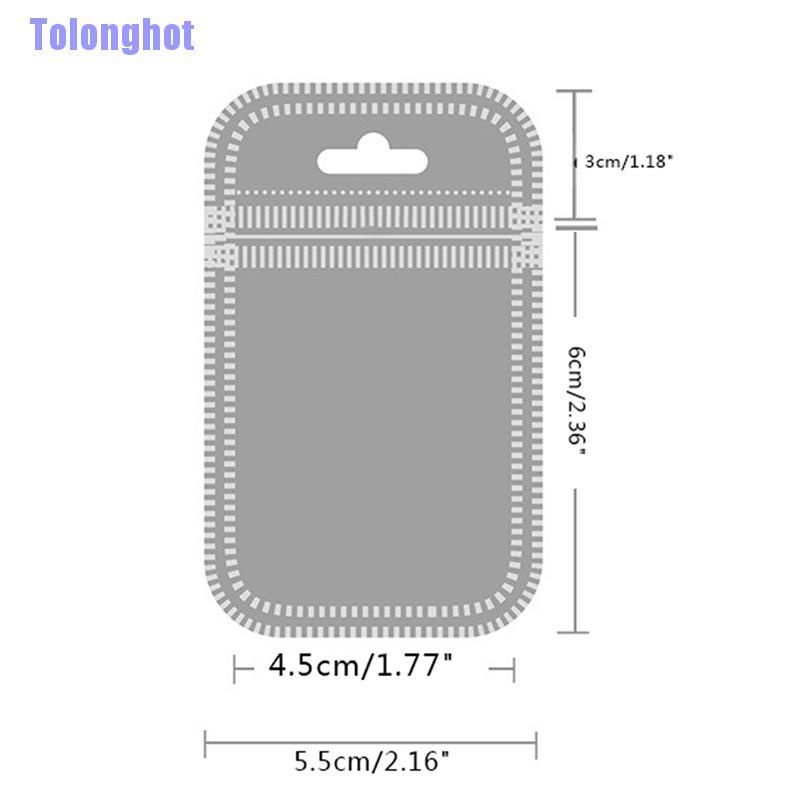 Set 50 Túi Zip Nhựa Mini Tiện Dụng