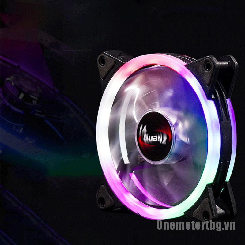 Quạt Tản Nhiệt Có Đèn Led Rgb 12cm Dc 12v Cho Pc Cpu